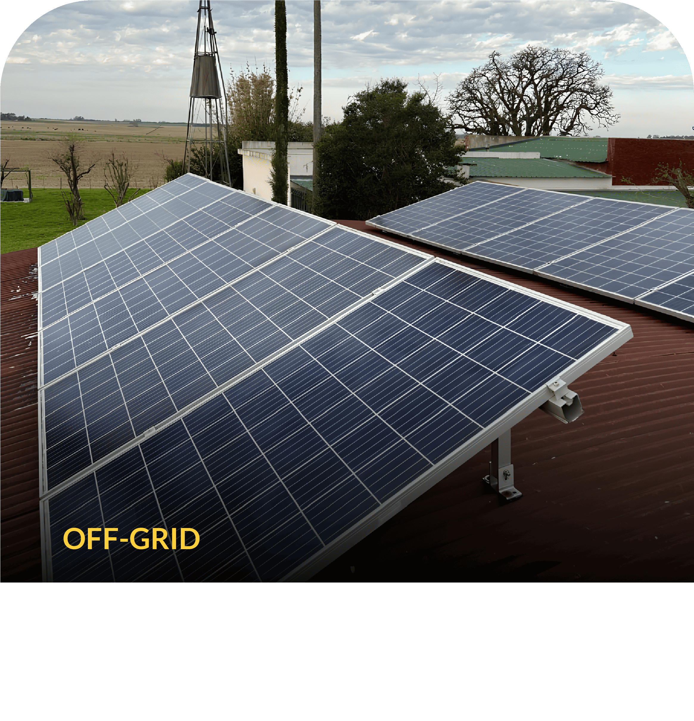 Sistema solar off-grid